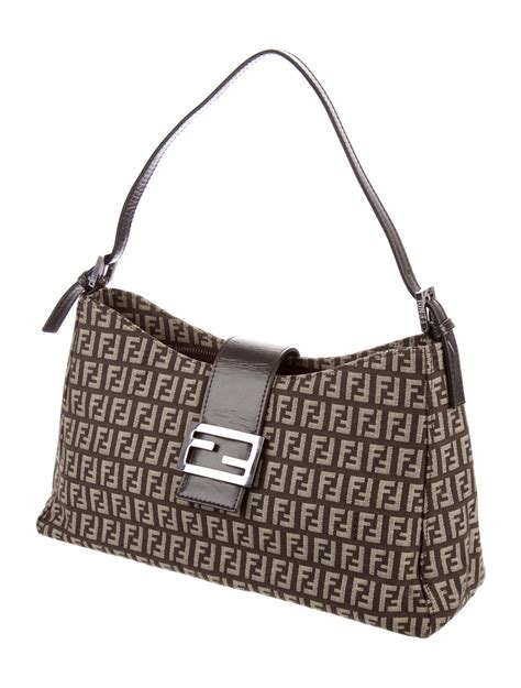 fendi big tuc bag zucchino|Fendi shoulder bag zucca.